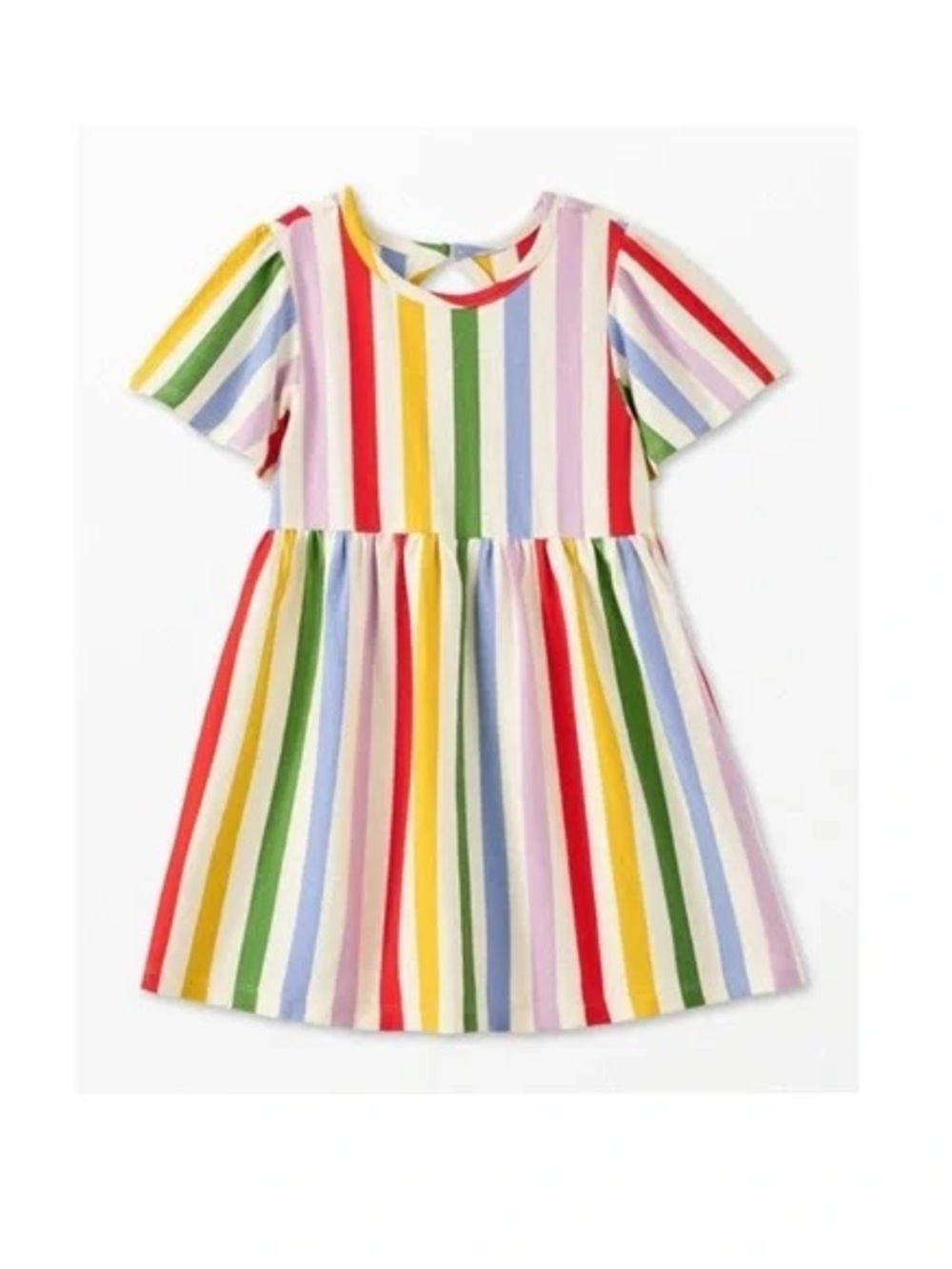 Hanna Andersson Flutter Sleeve Dress with Pockets - 5